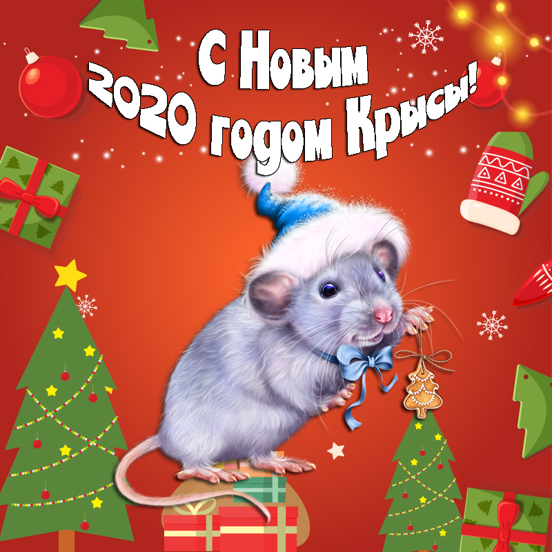 Новогоднее Поздравление Про Мышку