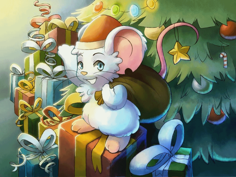Новогоднее Поздравление От Символа Года Мышкой