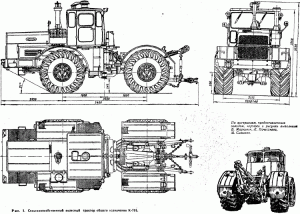 Технические характеристики трактора Кировец К-700