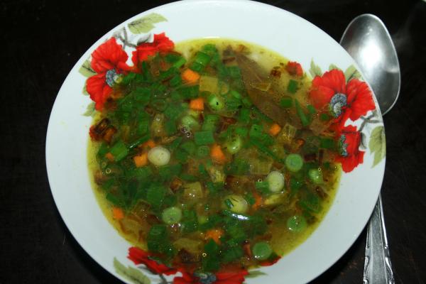 Весенний суп: рецепт, фото