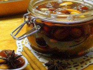 Варенье из крыжовника с вишней
