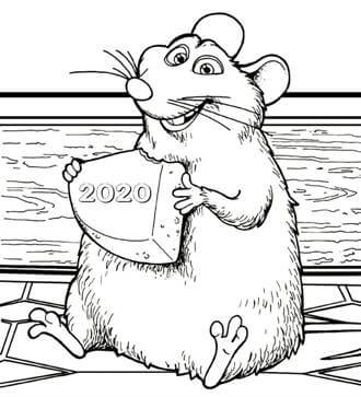 С символом года 2020 - Крысой