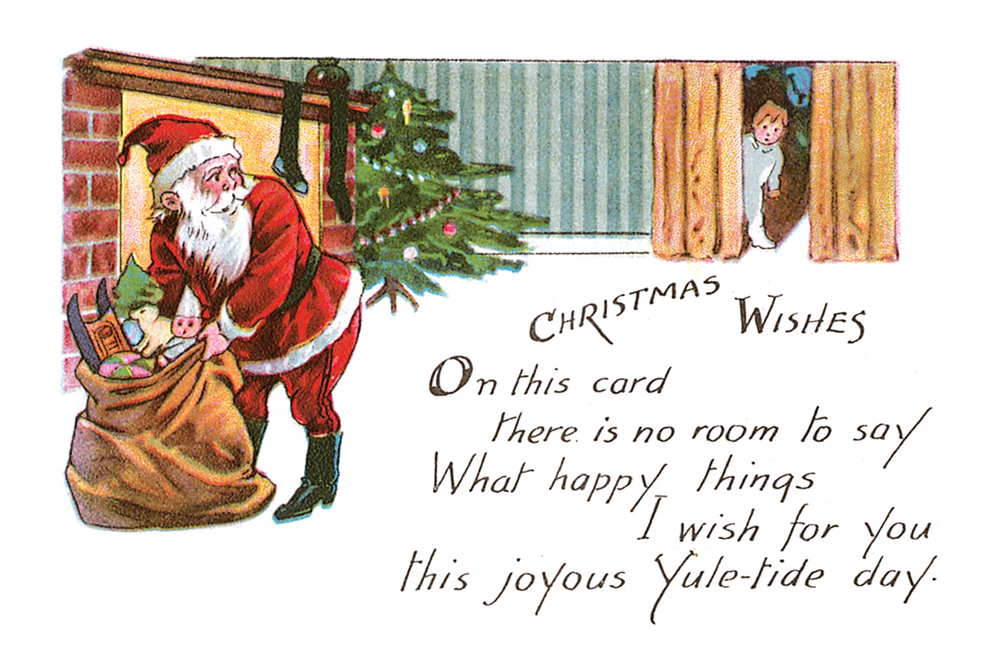 Рождественские открытки на английском языке