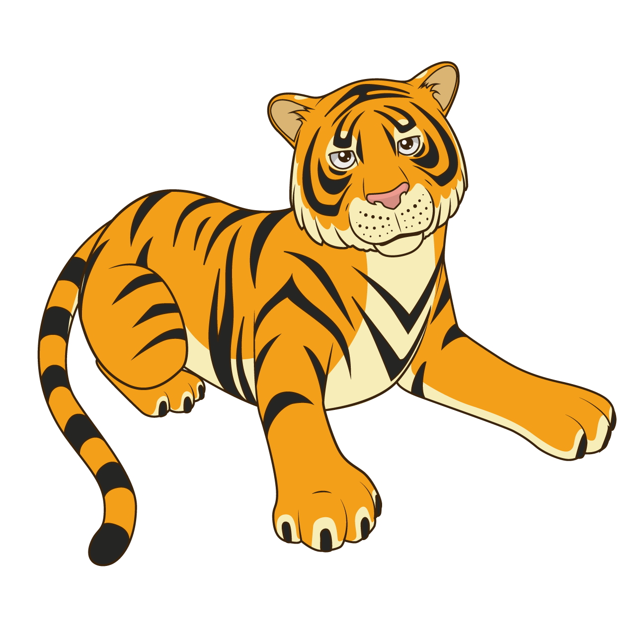 Картинки с символом года 2022 - Тигром