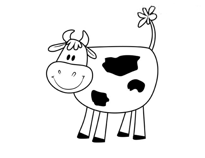Как нарисовать корову?