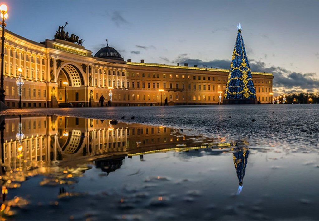 Санкт петербург январь