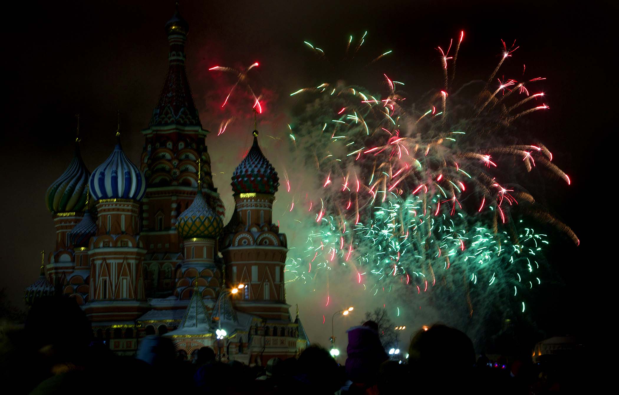 Салют на Новый год в Москве: во сколько и где