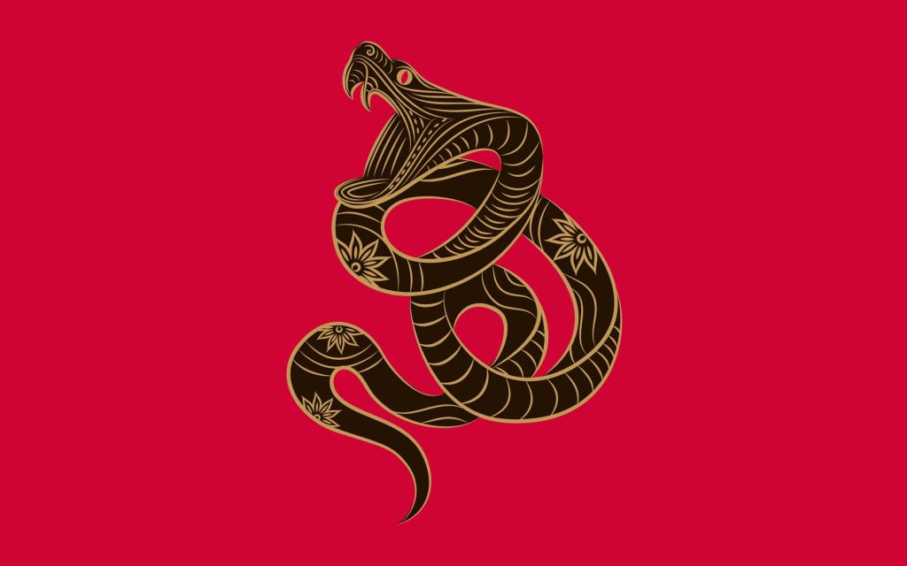 Обои с символом года 2025 - Змеи