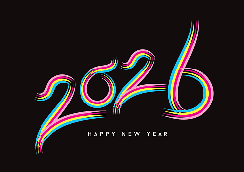 Красивые надписи "2026"