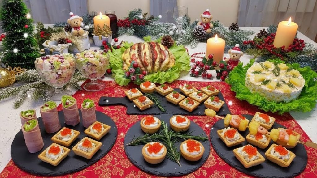 Что должно быть на столе на Новый год