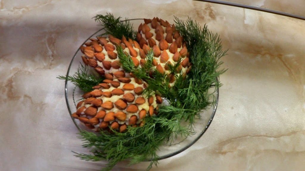 Закуска «Сырная шишка»