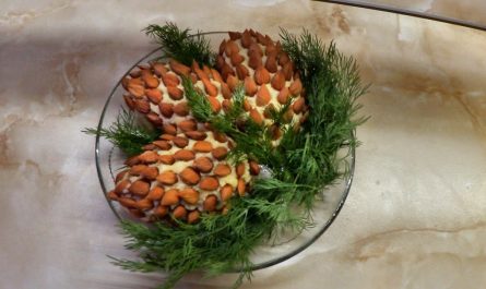 Закуска «Сырная шишка»